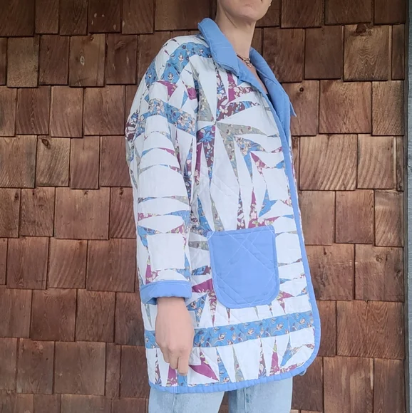 Hand Crafted Quilted Jacket - Picture 4 of 8